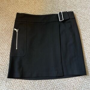 Laundry Black Mini Skirt